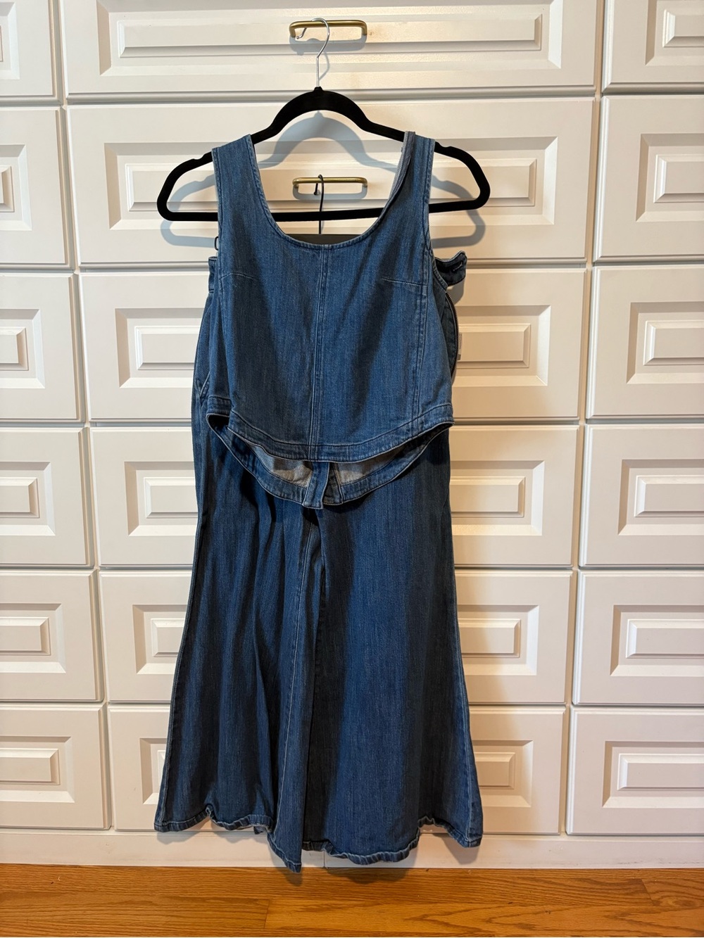 Light Wash Denim pants set- Blue
